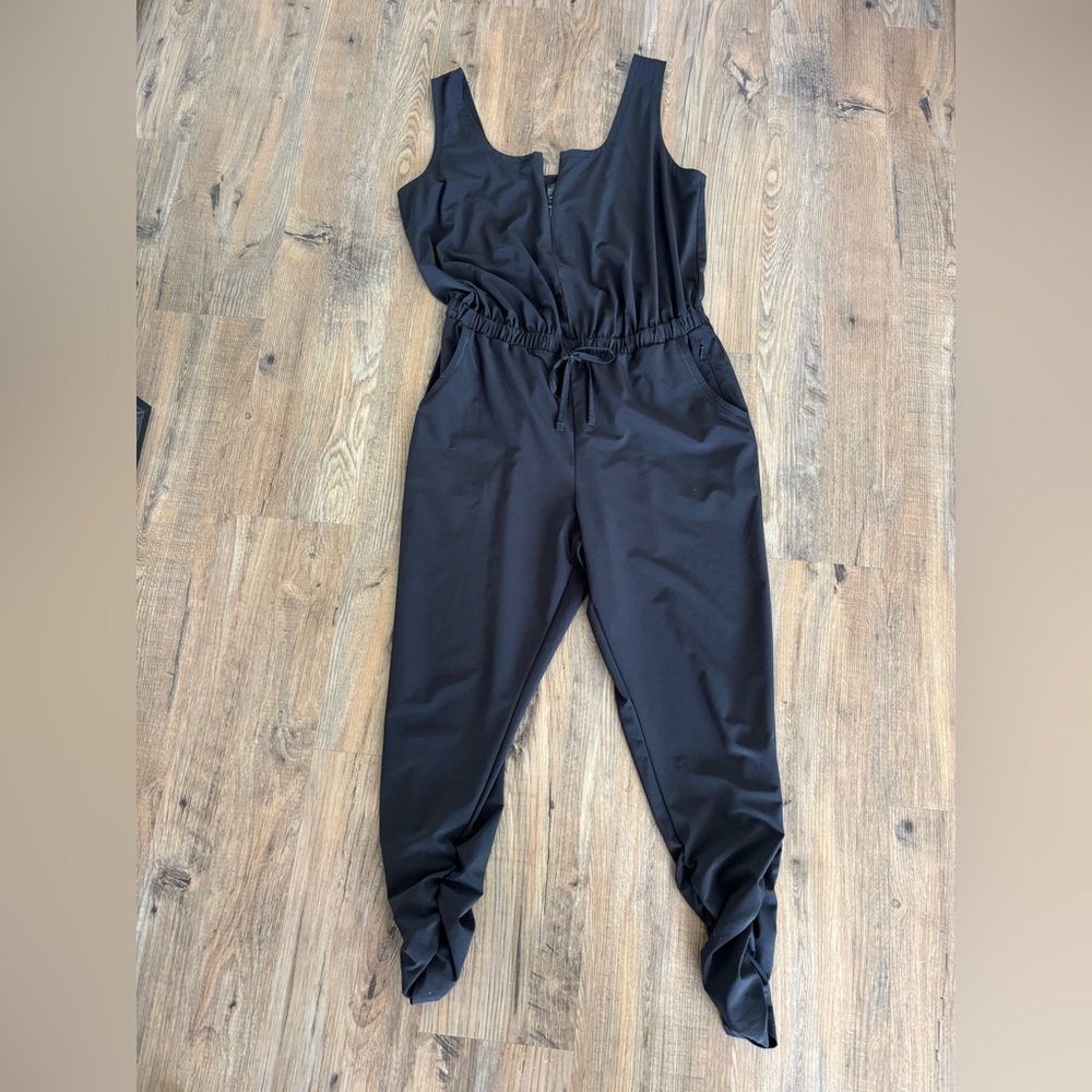 PrAna Leah Black Jumpsuit (Size M)